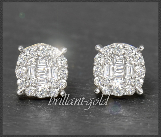 Ohrstecker mit 0,45ct Diamanten 10K Gold