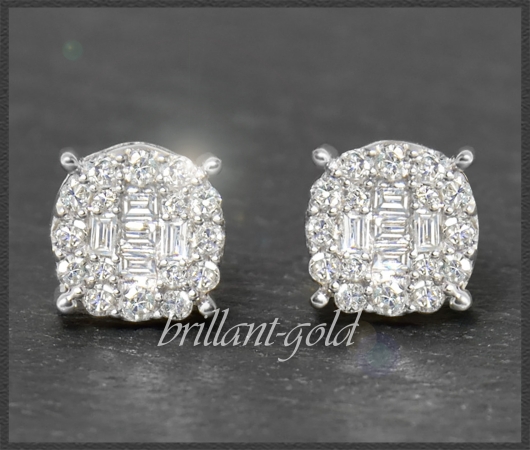 Ohrstecker mit 0,45ct Diamanten 10K Gold