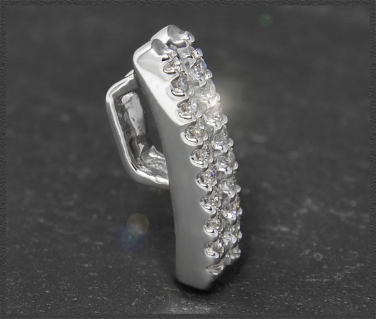 Anhänger, 585 Gold mit 0,35ct Diamanten