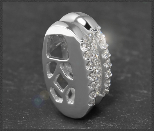 Diamant Anhänger 585 Gold mit 0,42ct, VS-Si