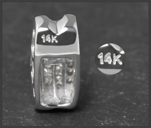 Diamant Anhänger 585 Gold mit 0,42ct, VS-Si