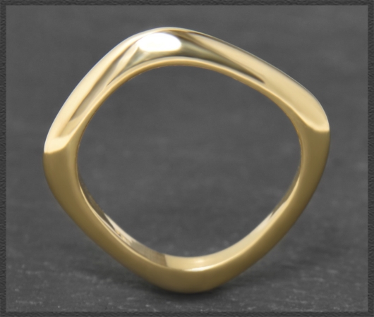 Diamant Ring mit 0,15ct, 750 Gold, Goldschmied