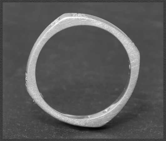 Diamant & 585 Gold Ring mit 0,16ct, Eternityring