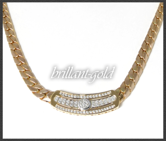 Diamant Collier mit 0,60ct, "MONCARA", 585 Gold