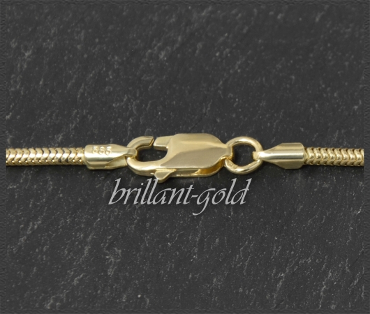 Schlangen Kette 585 Gold, 1,05/ 1,25/ 1,45mm Stärke