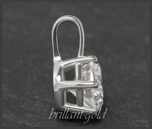 Brillant Anhänger 585 Gold, 1,50ct Diamant