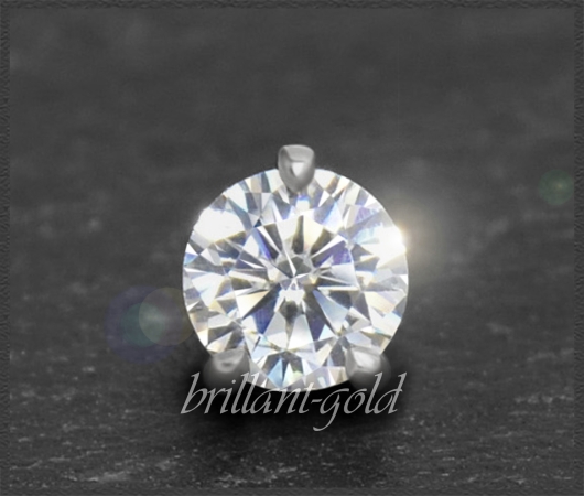 Brillant 585 Gold Anhänger 0,55ct; River D, VVS1