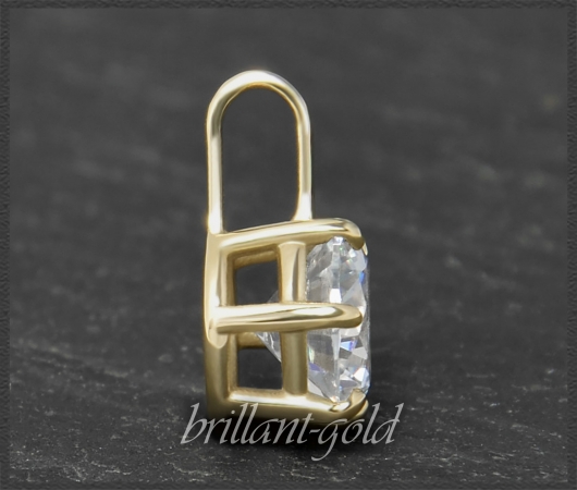 Brillant Anhänger aus 585 Gold mit 1,14ct & Si1-2
