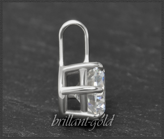 Brillant Anhänger 585 Gold; 1,62ct & Si2-3; Gleiter