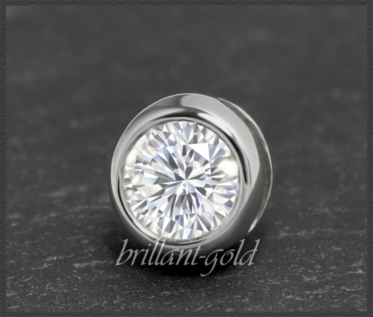 Brillant Anhänger mit 1,05ct; Si3; 585 Weißgold