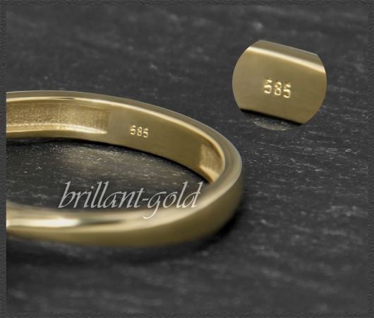Brillant Ring 585 Gold; 0,83ct, Top Wesselton, VS1