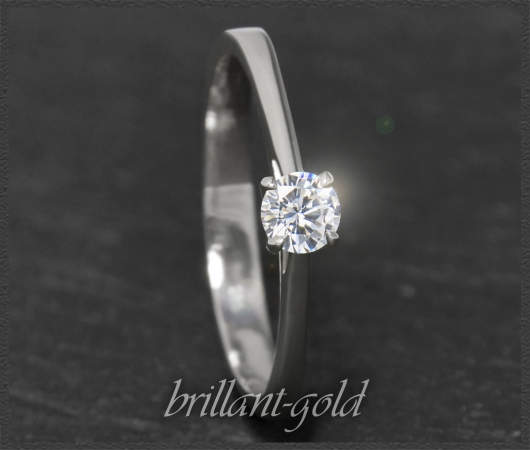 Brillant Ring mit 0,28ct, River D, Si1