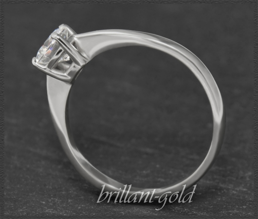 Brillant Ring mit 0,73ct, Si; Verlobungsring