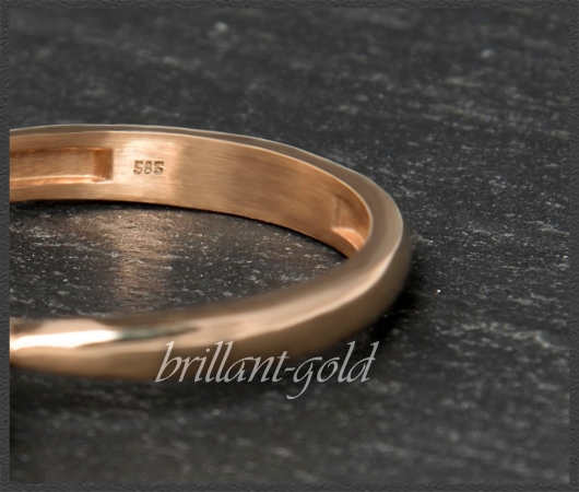 Brillant Solitär Ring aus 585 Gold; 1,04ct, Si2