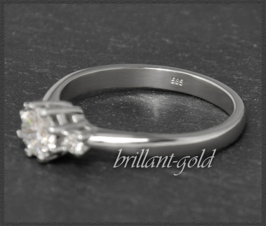 Diamant Ring 585 Gold mit 0,68ct; Solitär 0,60ct