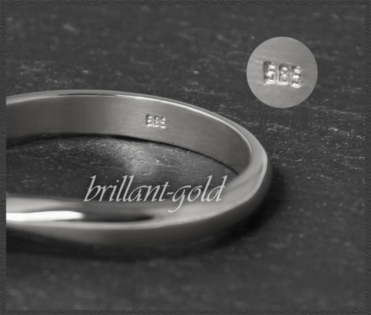 Diamant Ring 585 Gold 0,74ct; Solitär 0,63ct