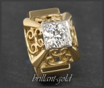 Antiker 1,40ct Brillant Ring, Frankreich um 1930